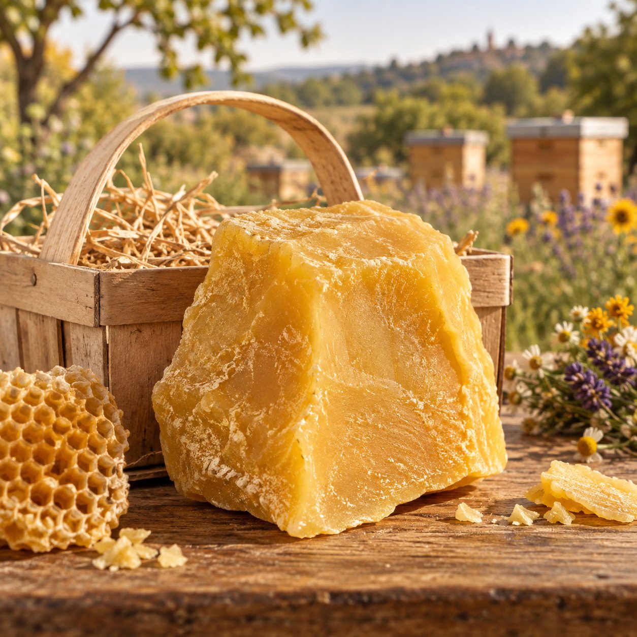 Cire d’abeille brute — 100 g